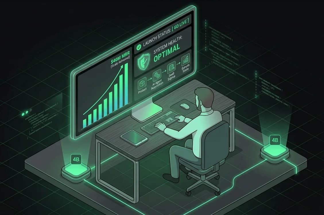 Launch & Scale — 4Byte Agency work process