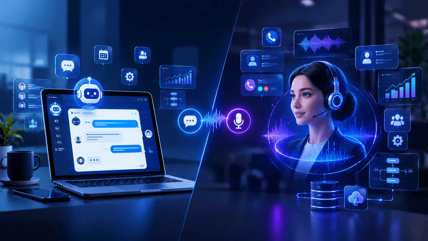 AI Chatbot vs AI Voice Agent: Which Does Your Business Actually Need